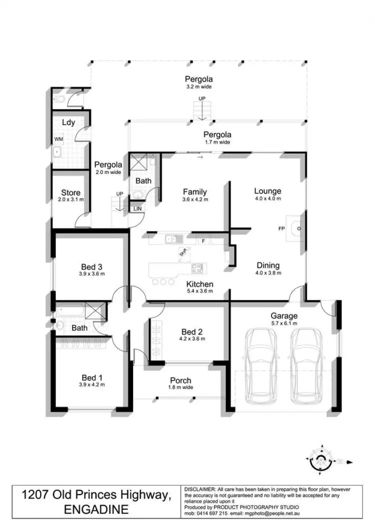 Floorplan of Homely house listing, 1207 Old Princes Highway, Engadine NSW 2233