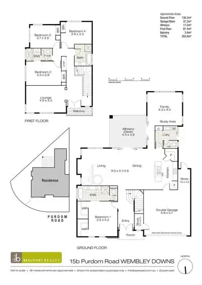 Floorplan of Homely house listing, 15B Purdom Road, Wembley Downs WA 6019