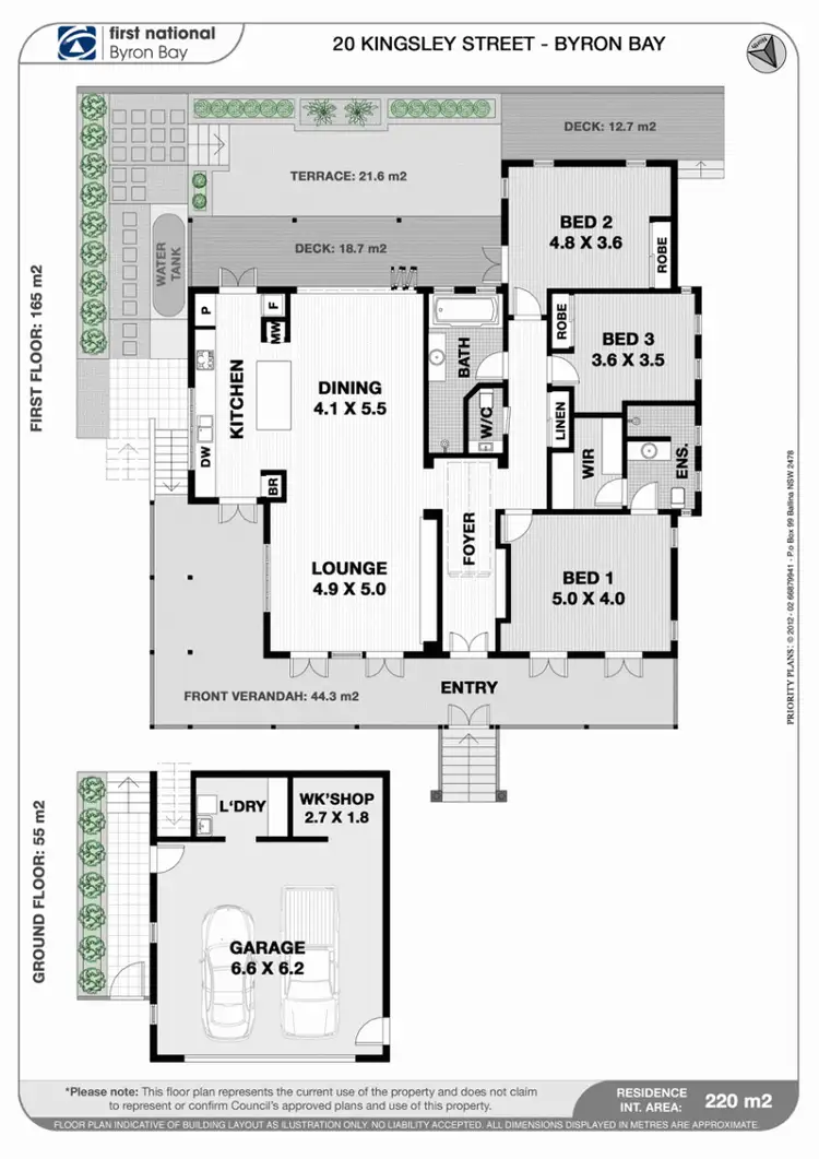 Floorplan of Homely house listing, 20 Kingsley Street, Byron Bay NSW 2481