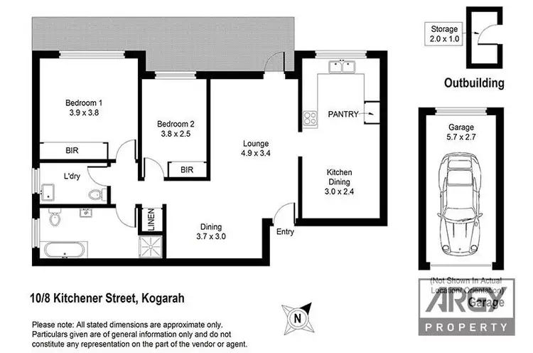 Floorplan of Homely unit listing, 10/8-10 Kitchener Street, Kogarah NSW 2217