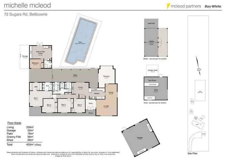 Floorplan of Homely house listing, 72 Sugars Road, Bellbowrie QLD 4070