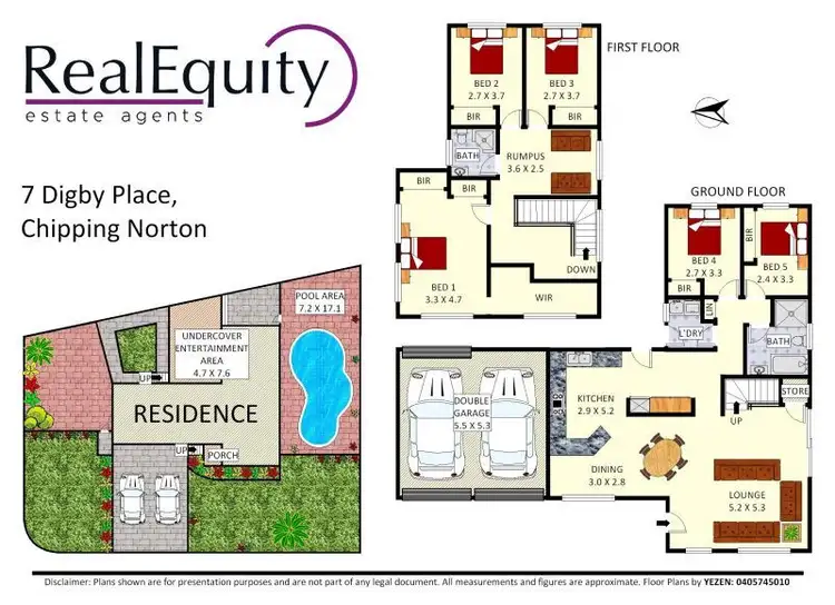 Floorplan of Homely house listing, 7 Digby Place, Chipping Norton NSW 2170