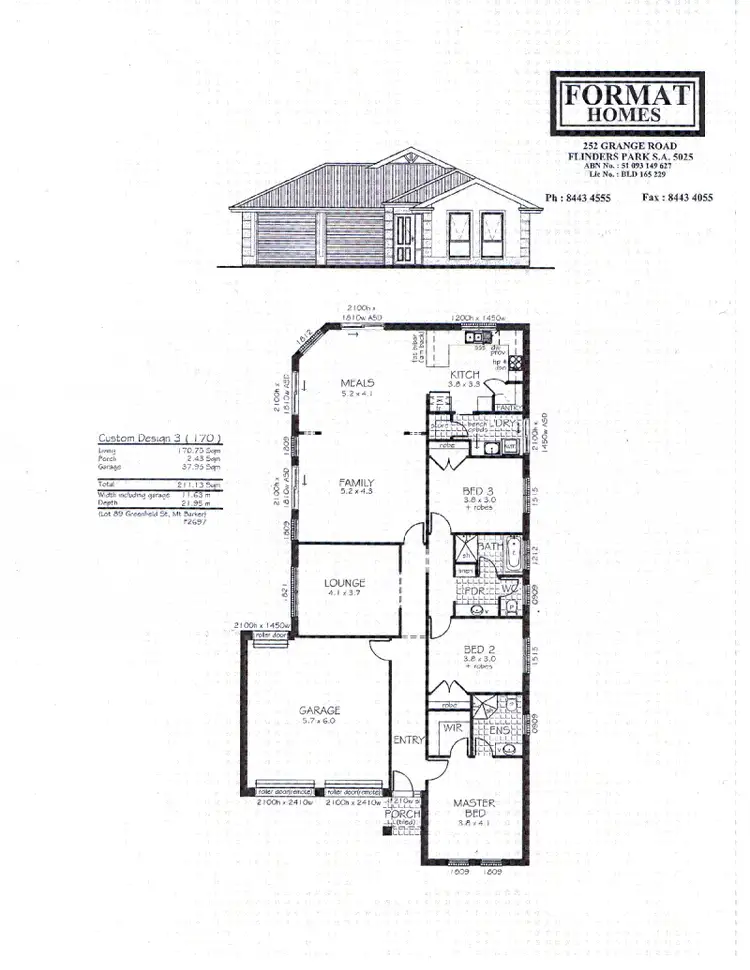 Floorplan of Homely house listing, 9 Greenfield St, Mount Barker SA 5251