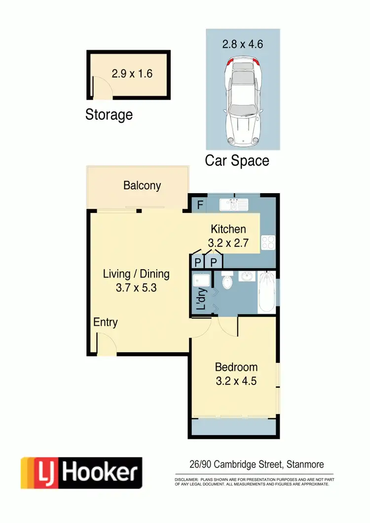 Floorplan of Homely apartment listing, 26/90 Cambridge Street, Stanmore NSW 2048