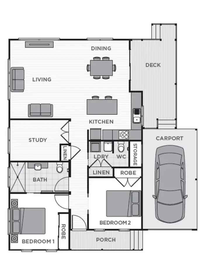 Floorplan of Homely house listing, 42/1 Norman Street, Lake Conjola NSW 2539