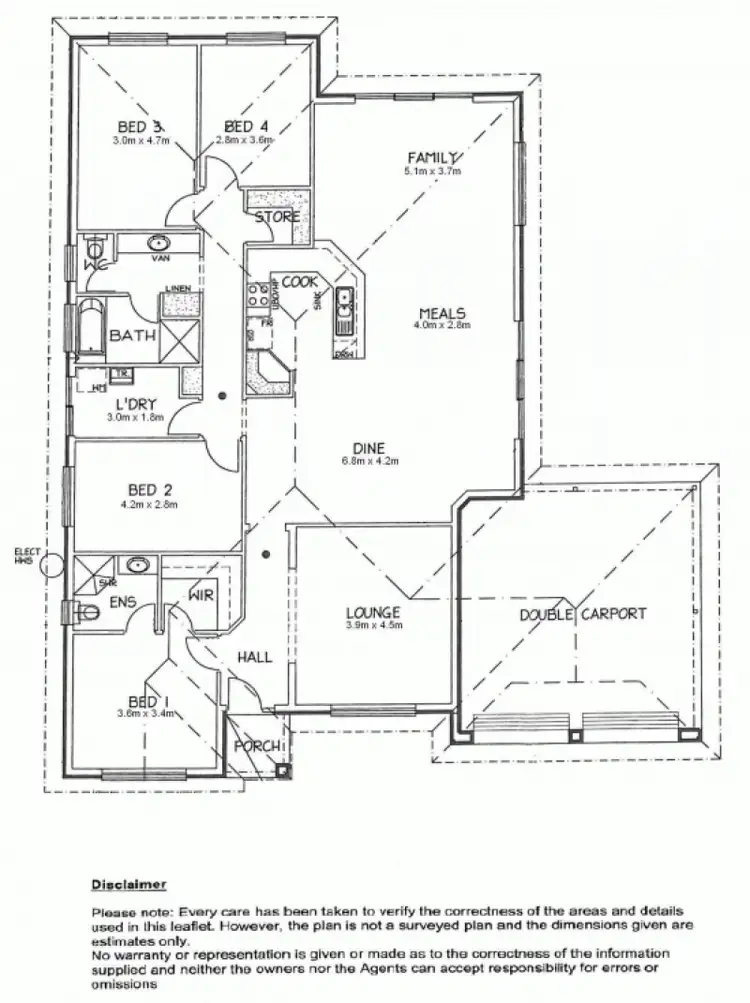 Floorplan of Homely house listing, Address available on request