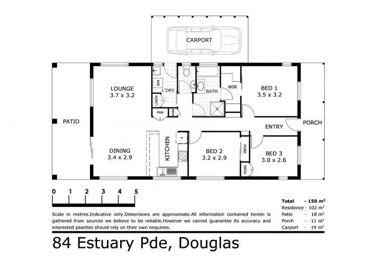 Floorplan of Homely house listing, 84 Estuary Parade, Douglas QLD 4814
