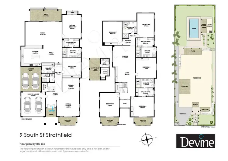 Floorplan of Homely house listing, 9 South Street, Strathfield NSW 2135