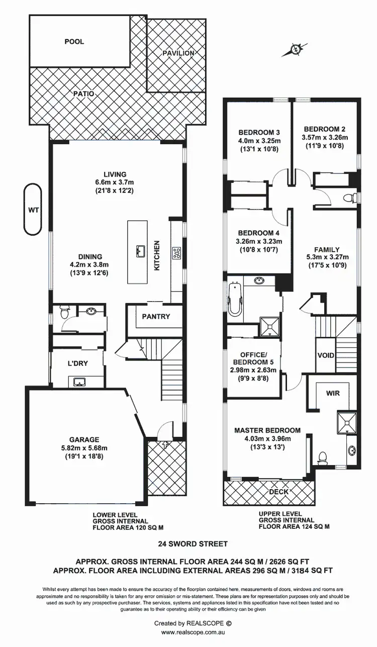 Floorplan of Homely house listing, 24 Sword Street, Woolloongabba QLD 4102