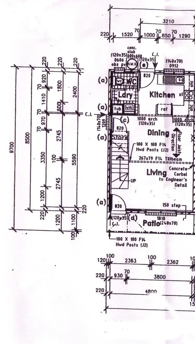 Floorplan of Homely townhouse listing, Address available on request