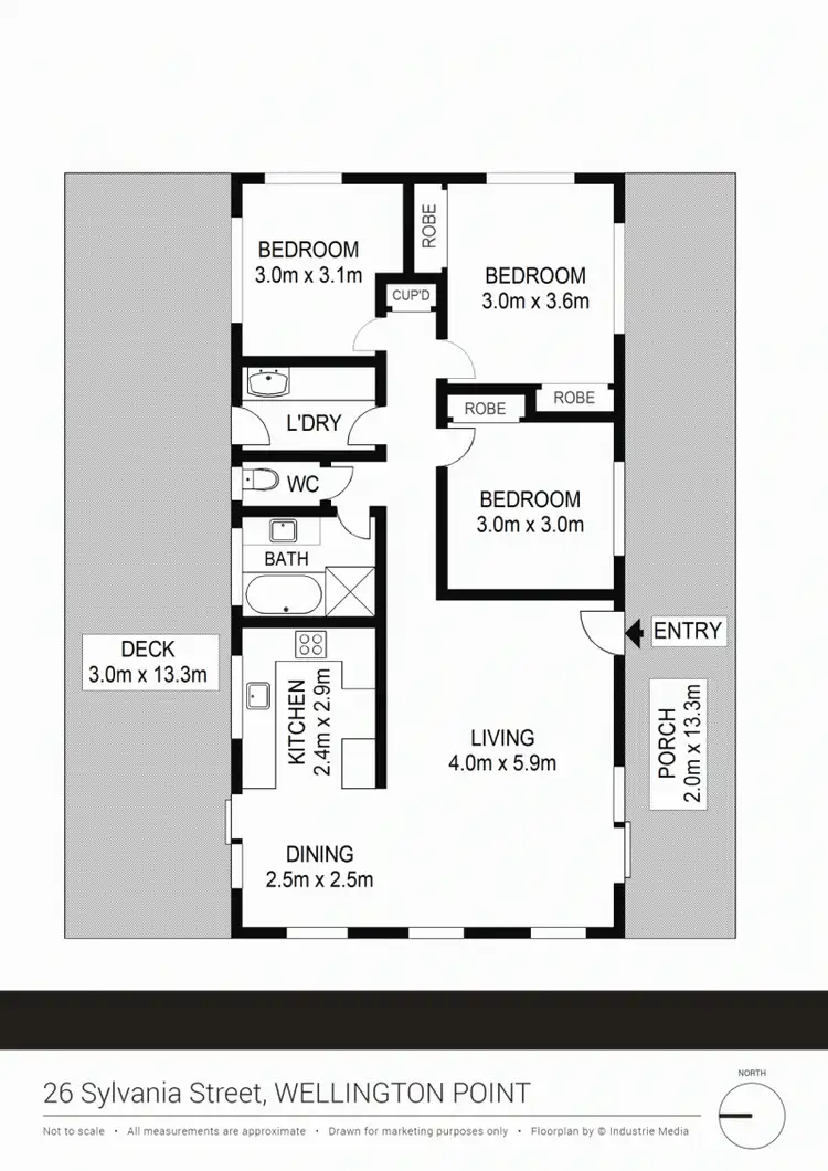 Floorplan of Homely house listing, 26 Sylvania Street, Wellington Point QLD 4160