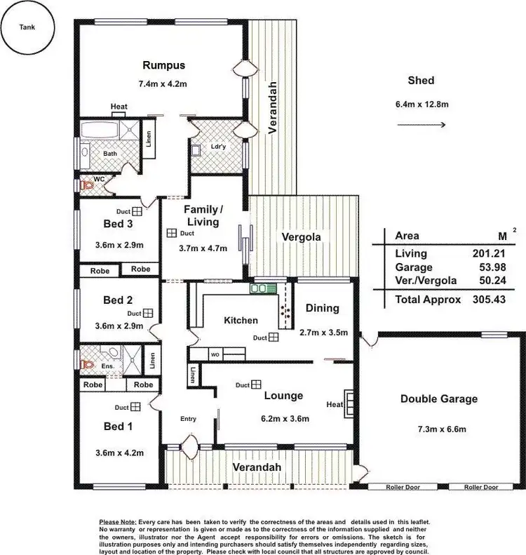 Floorplan of Homely house listing, Address available on request