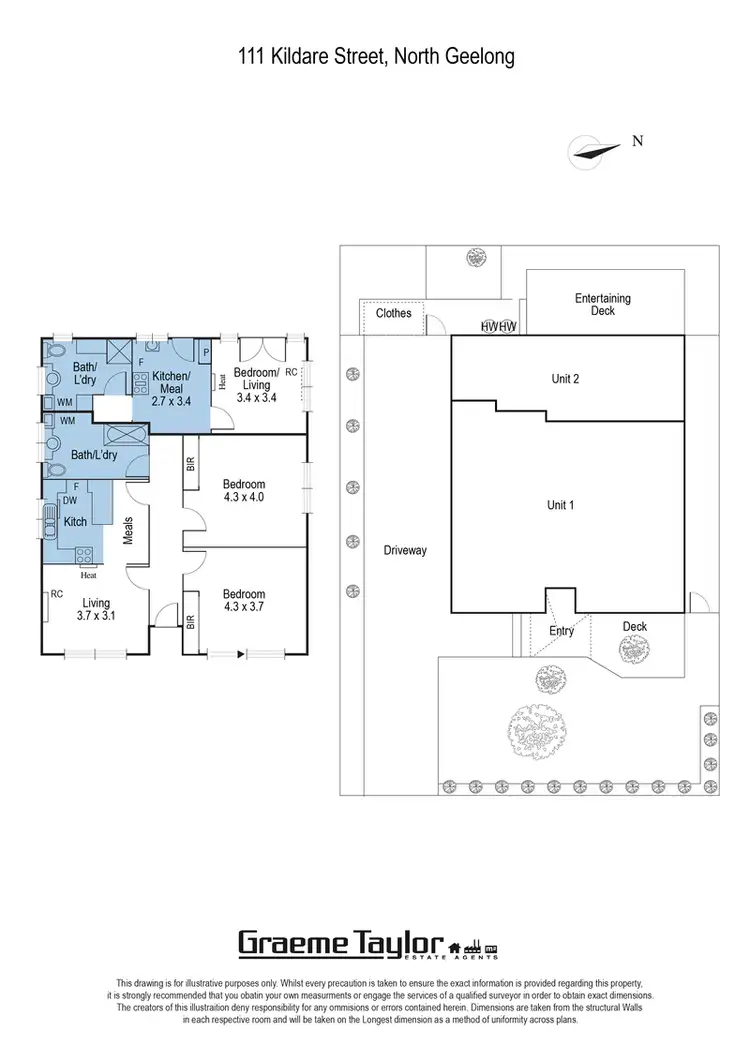 Floorplan of Homely house listing, 111 Kildare Street, North Geelong VIC 3215