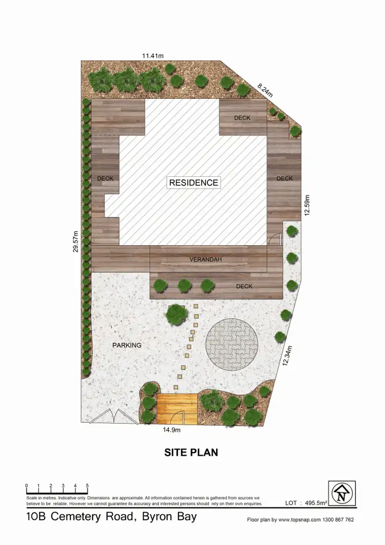 Floorplan of Homely house listing, 10B Cemetery Road, Byron Bay NSW 2481