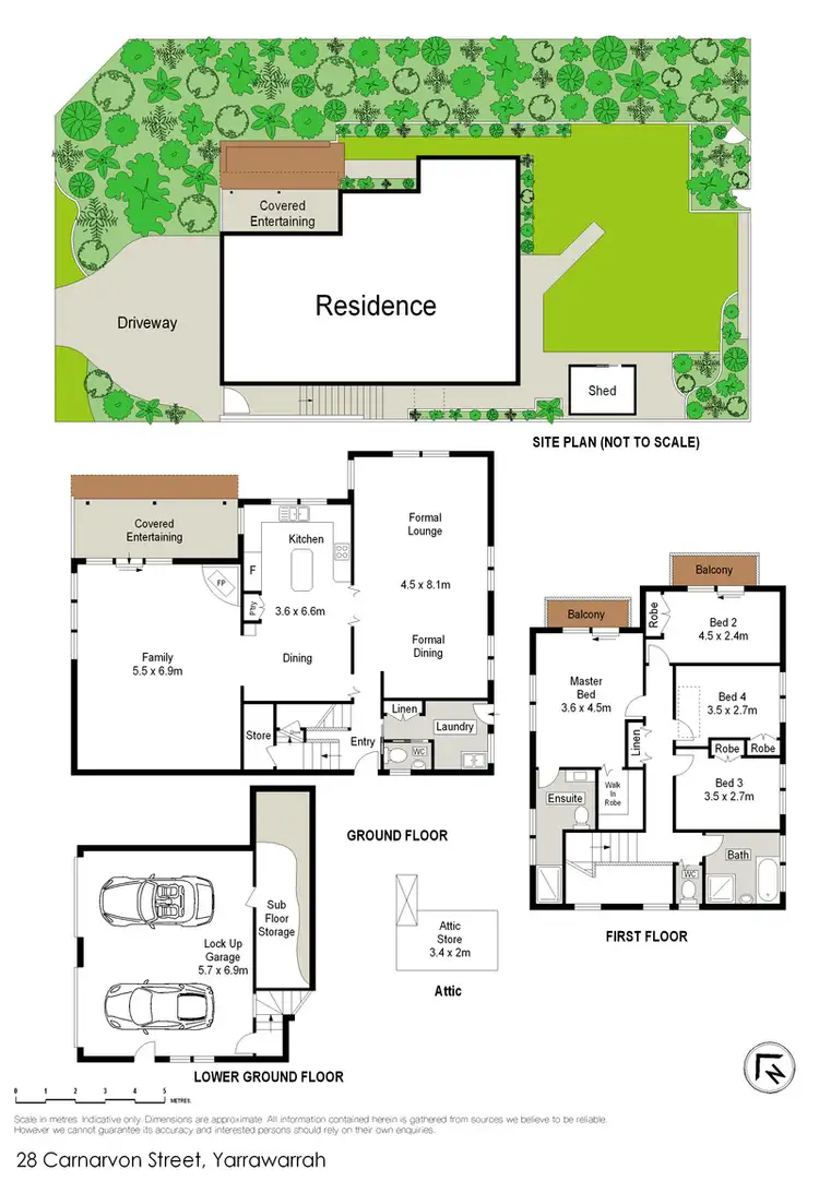 Floorplan of Homely house listing, 28 Carnarvon Street, Yarrawarrah NSW 2233