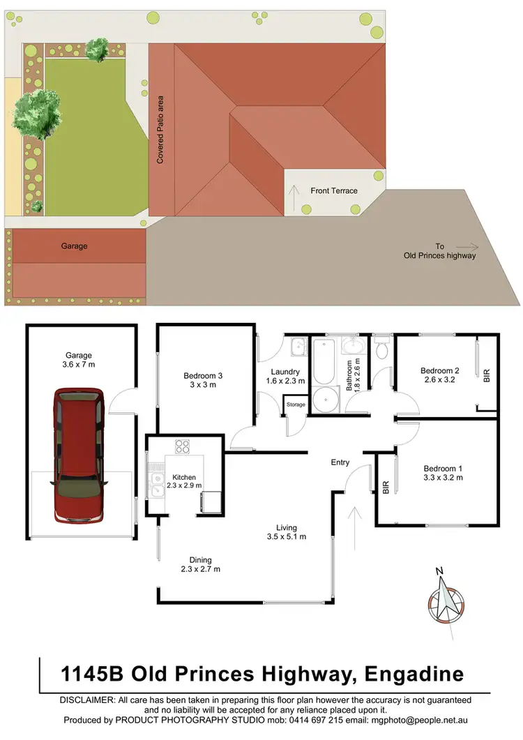 Floorplan of Homely house listing, 1145B Old Princes Highway, Engadine NSW 2233