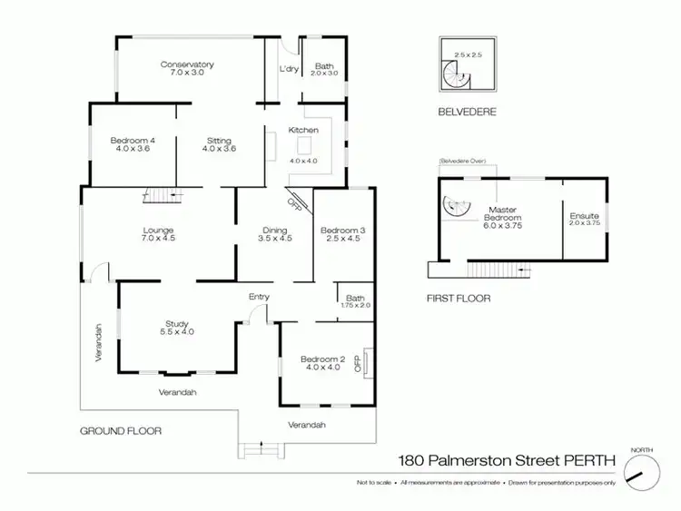 Floorplan of Homely house listing, 180 Palmerston Street, Perth WA 6000