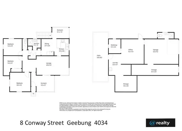 Floorplan of Homely house listing, 8 Conway Street, Geebung QLD 4034