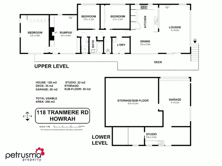 Floorplan of Homely house listing, 118 Tranmere Road, Howrah TAS 7018
