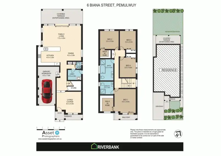 Floorplan of Homely house listing, 6 Biana Street, Pemulwuy NSW 2145