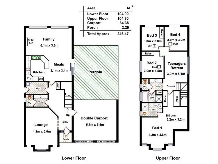 Floorplan of Homely house listing, 46 Stonehaven st, Pennington SA 5013