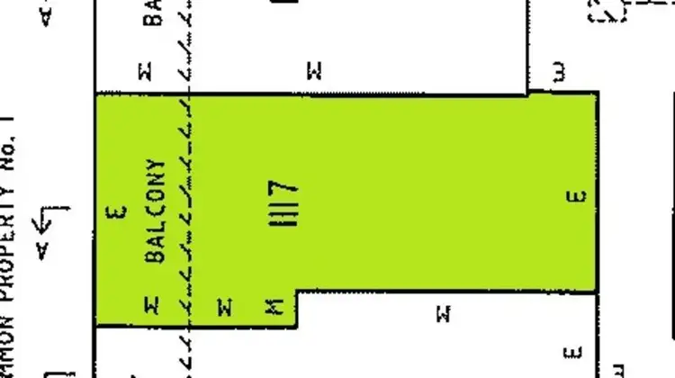 Floorplan of Homely serviced apartment listing, 1117/480 Collins Street, Melbourne VIC 3000
