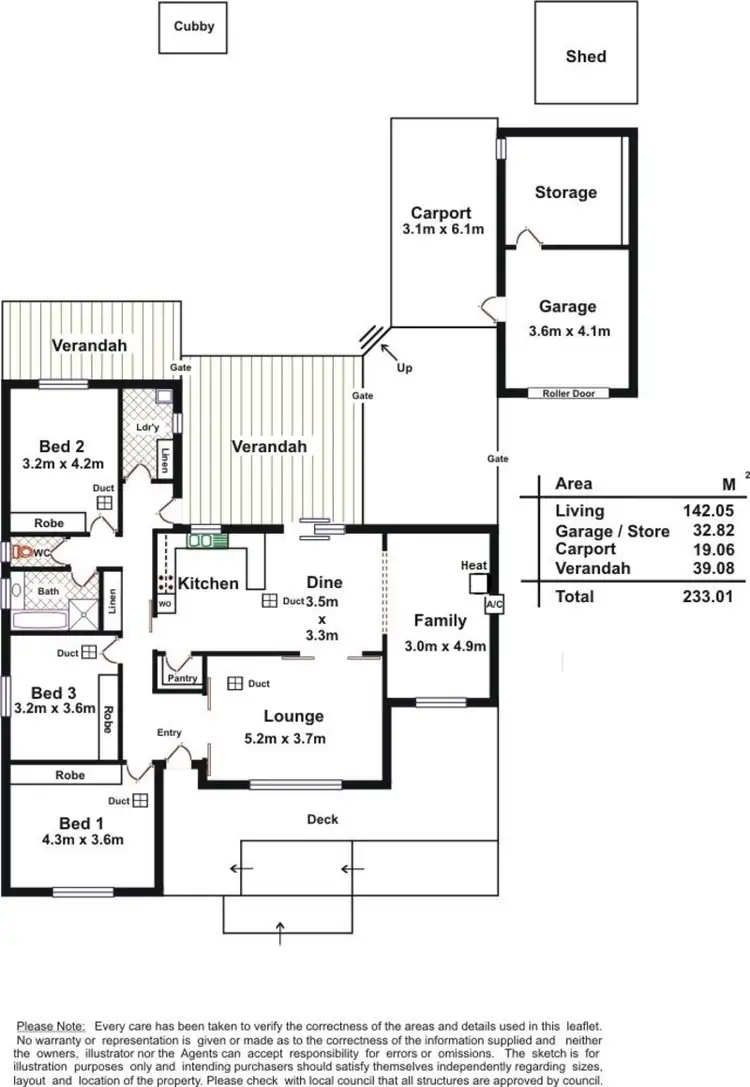 Floorplan of Homely house listing, Address available on request
