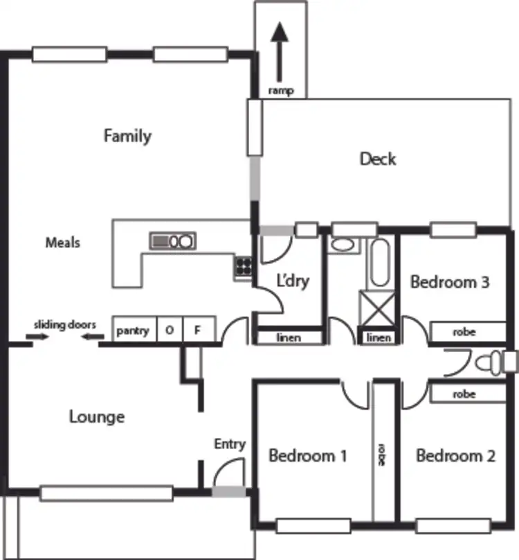 Floorplan of Homely house listing, 26 Gungurra, Rivett ACT 2611
