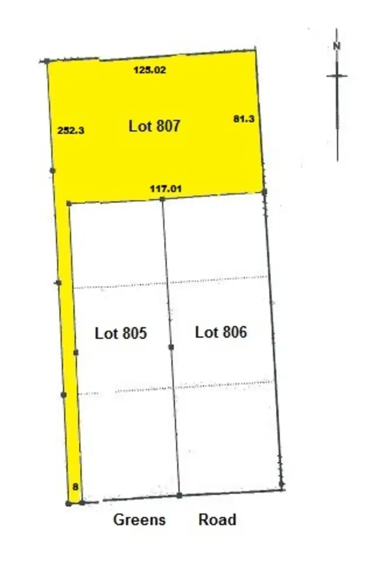 Floorplan of Homely land listing, Address available on request