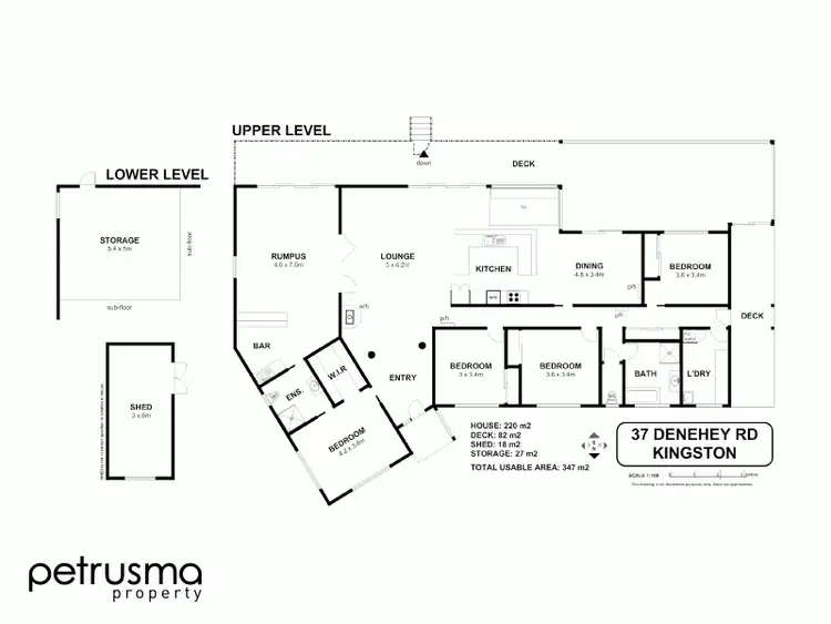 Floorplan of Homely house listing, 37 Denehey Road, Kingston TAS 7050