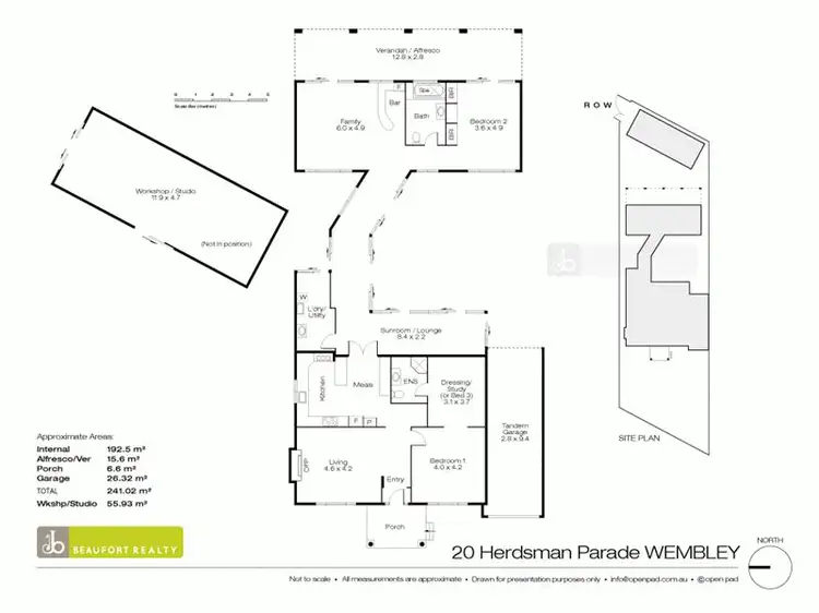 Floorplan of Homely house listing, 20 Herdsman Parade, Wembley WA 6014