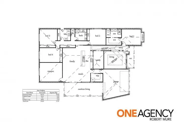 Floorplan of Homely house listing, 15 Dwyer Court, Koo Wee Rup VIC 3981