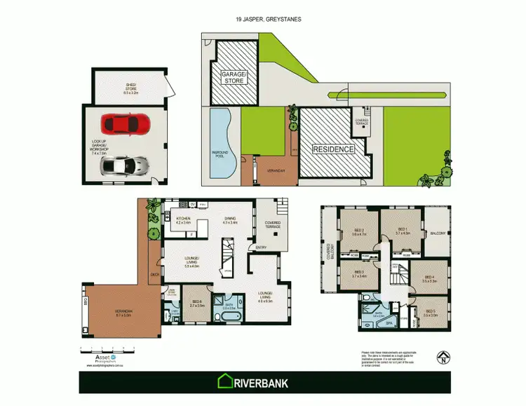 Floorplan of Homely house listing, 19 Jasper Street, Greystanes NSW 2145
