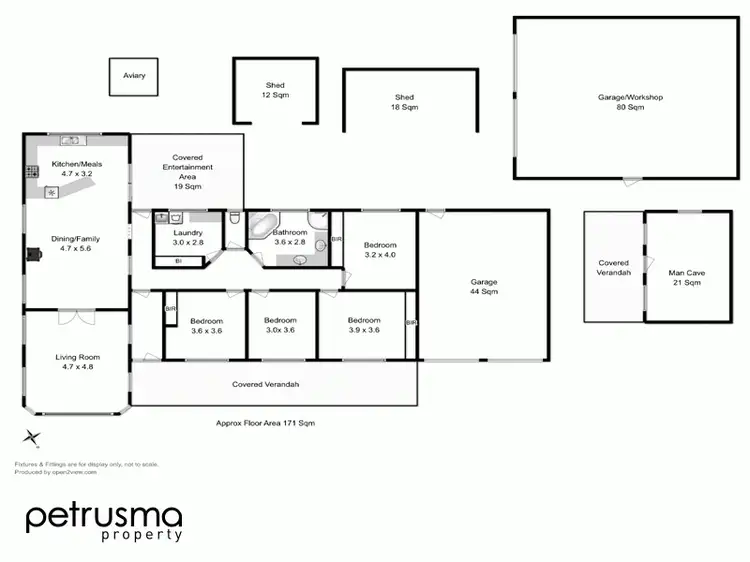 Floorplan of Homely house listing, 169 Spring Hill Bottom Road, Colebrook TAS 7027