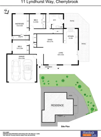 Floorplan of Homely villa listing, 11 Lyndhurst Way, Cherrybrook NSW 2126