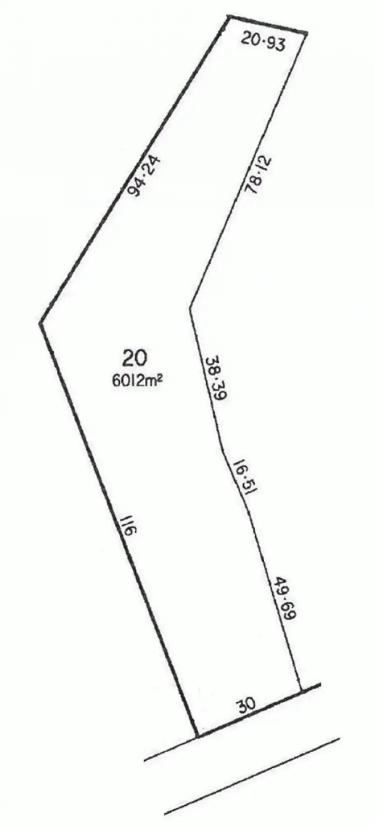 Floorplan of Homely land listing, Address available on request