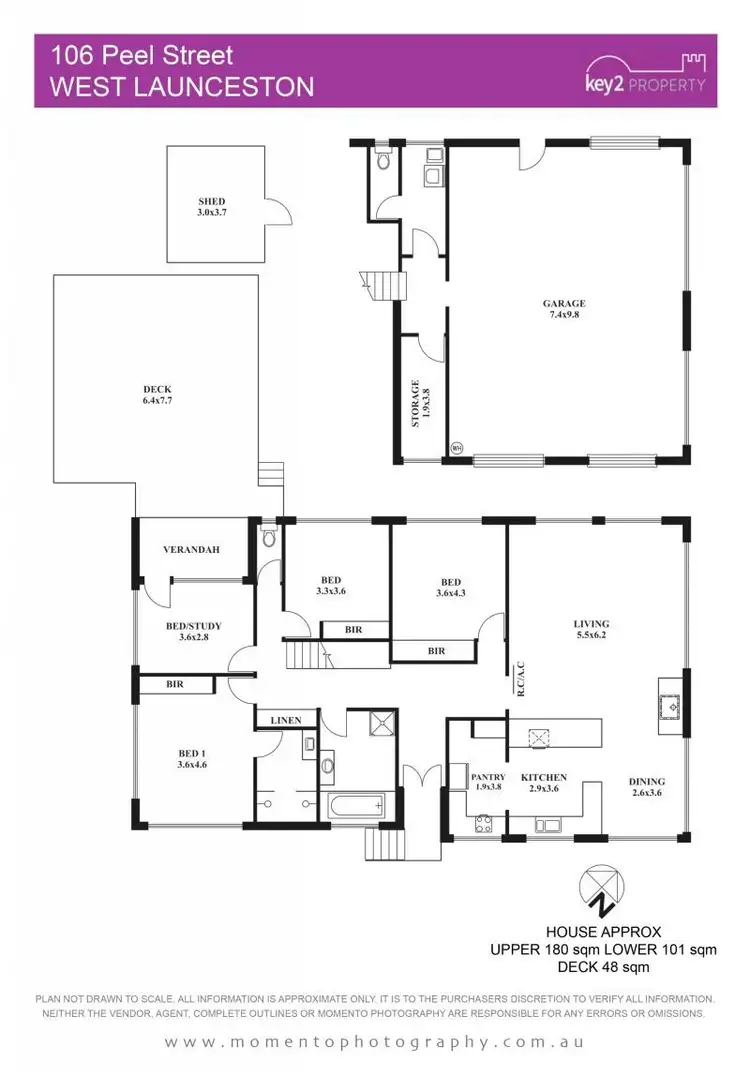 Floorplan of Homely house listing, 106 Peel Street W, West Launceston TAS 7250