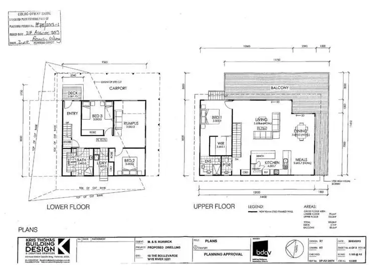 Floorplan of Homely land listing, 18 The Boulevarde, Wye River VIC 3221
