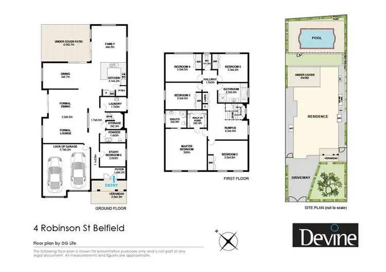 Floorplan of Homely house listing, 4 Robinson Street, Belfield NSW 2191