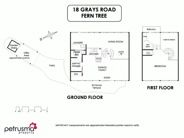 Floorplan of Homely house listing, 18 Grays Road, Fern Tree TAS 7054