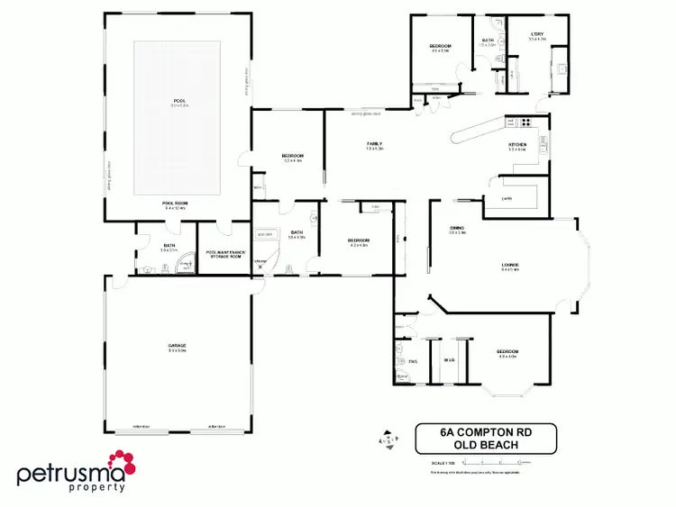 Floorplan of Homely house listing, 6A Compton Road, Old Beach TAS 7017