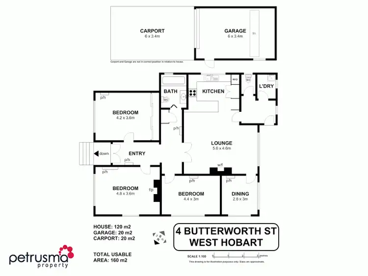Floorplan of Homely house listing, 4 Butterworth Street, West Hobart TAS 7000