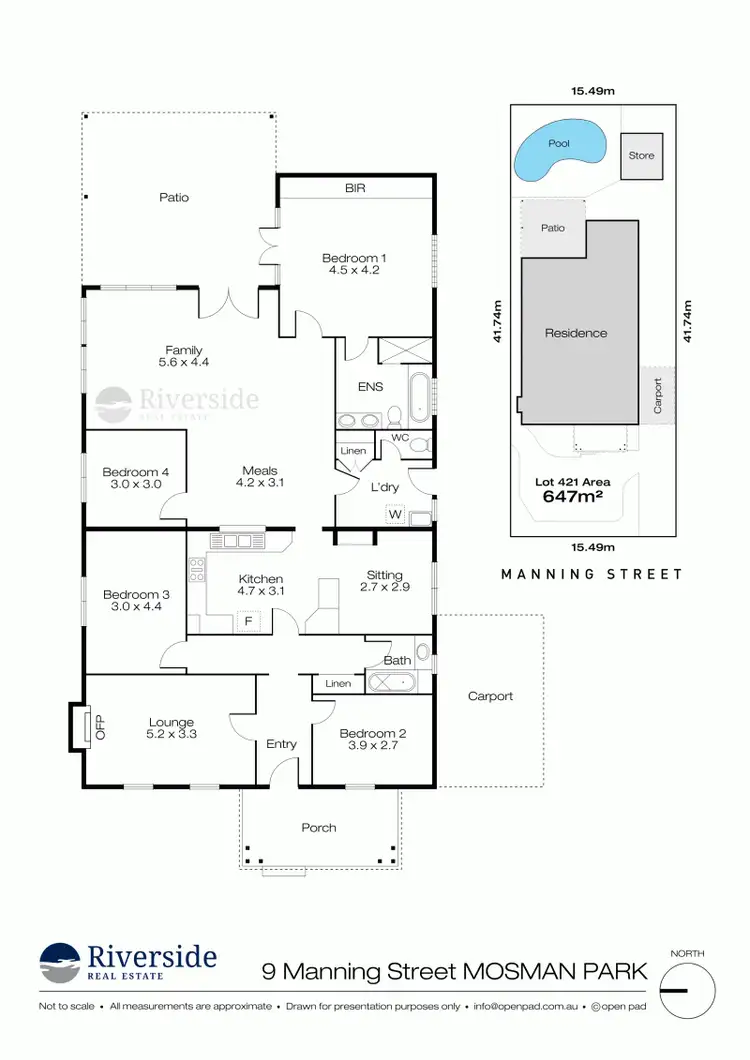 Floorplan of Homely house listing, 9 Manning Street, Mosman Park WA 6012