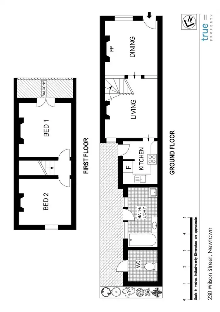 Floorplan of Homely house listing, 230 Wilson Street, Newtown NSW 2042