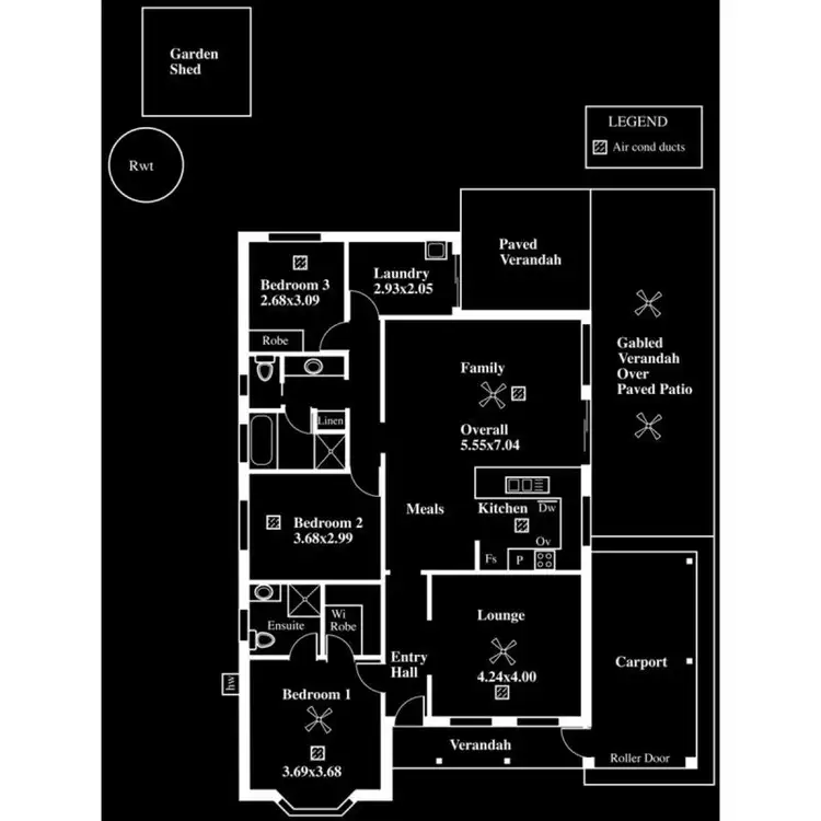Floorplan of Homely house listing, 17 Erebus Circuit, Morphett Vale SA 5162