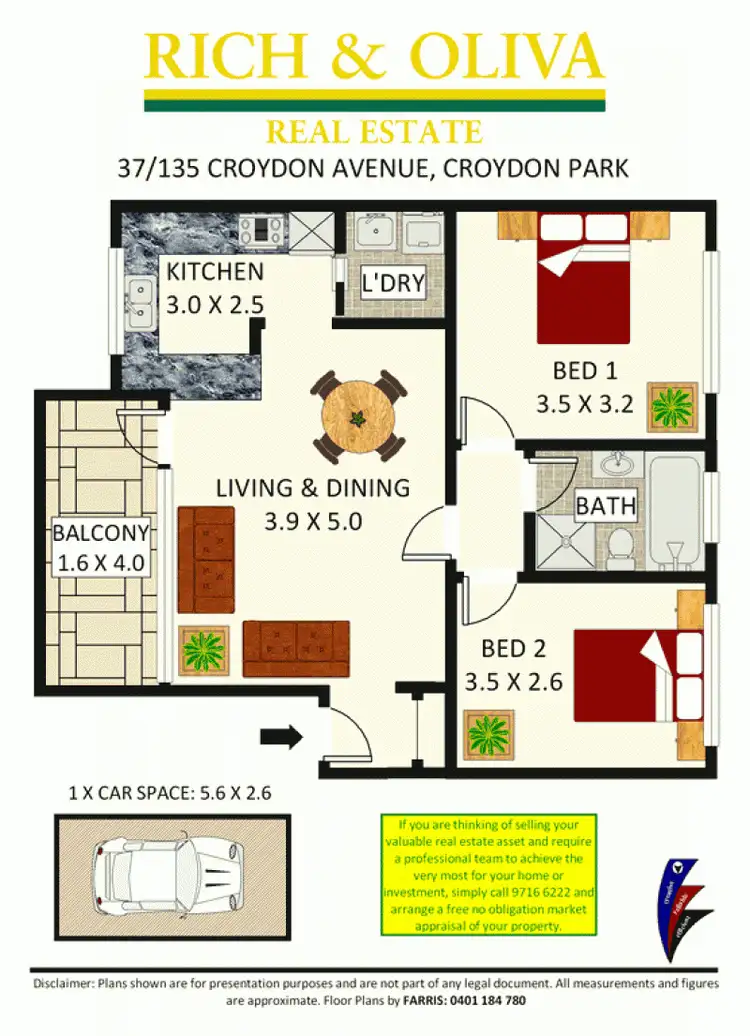 Floorplan of Homely unit listing, 37/135 Croydon Avenue, Croydon Park NSW 2133