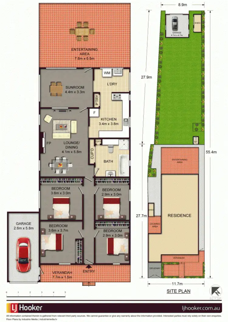 Floorplan of Homely house listing, 44 Dulwich Street, Dulwich Hill NSW 2203