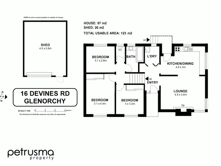 Floorplan of Homely house listing, 16 Devines Rd, Glenorchy TAS 7010