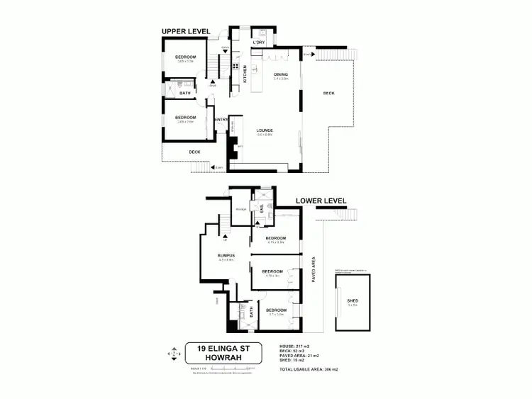 Floorplan of Homely house listing, 19 Elinga Street, Howrah TAS 7018