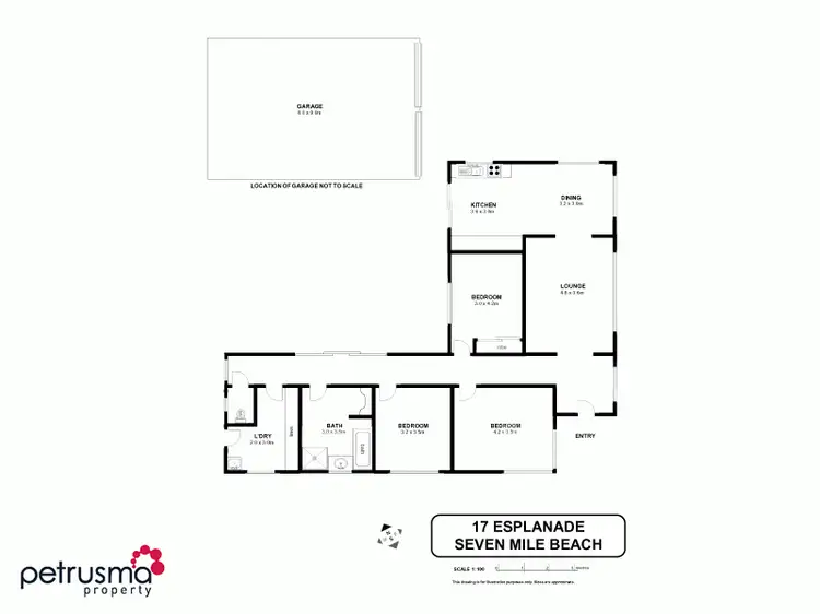 Floorplan of Homely house listing, 17 Esplanade, Seven Mile Beach TAS 7170